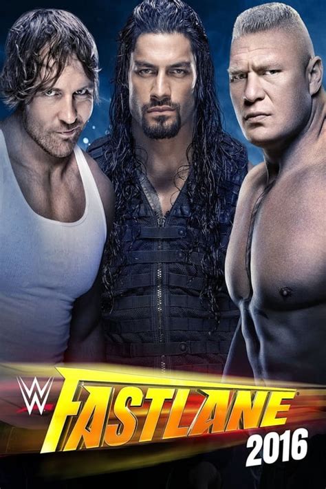 WWE Fastlane 2016 « Events Database « CAGEMATCH .